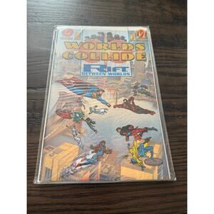 DC Comics Worlds Collide - Rift Between Worlds - 1994 - No 1 - Factory Sealed